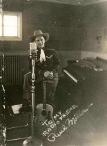 Paul Miller at WINC microphone